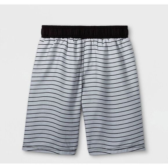 Fortnite Ombre Swim Trunks - Black/Gray, Boys XXL, NEW - Picture 2 of 3